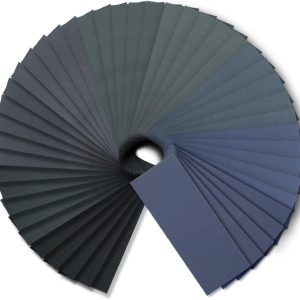 Wet Dry Sandpaper, Assorted 240-3000 Grit for Automotive Wood Sanding, 90 Sheets
